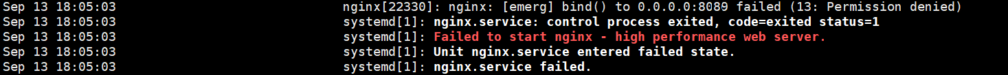 nginx permission denied 13